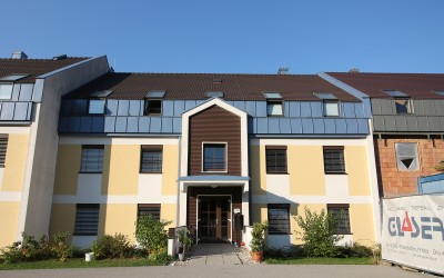 Die fertige Wohnhausanlage in Waidhofen an der Ybbs.